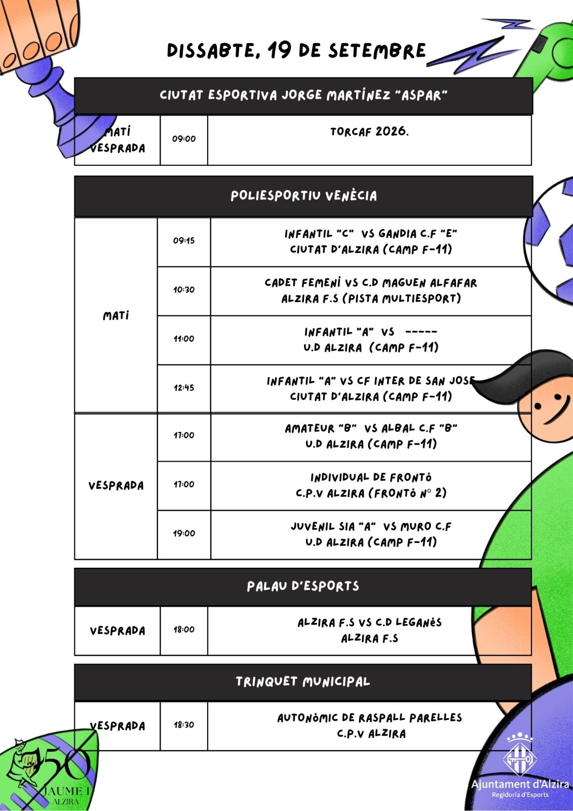 esports alzira 19 setembre